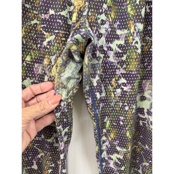Lululemon jet crop luxtreme 6 pants joggers Floral Sport Backdrop Iris Flower - Picture 4 of 8